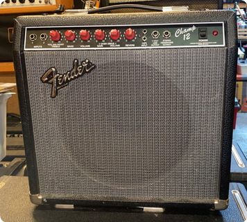 Fender Champ 12 1980 Red Knob