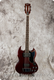 Gibson Eb 3 Winered