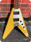Gibson Flying V 58 Reissue Bass 1999 TV Yellow