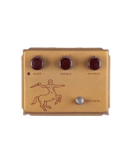 Klon Centaur Professional Overdrive Effects Pedal Gold Horsie