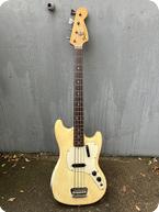 Fender Musicmaster Bass 1972 Olympic White