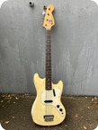 Fender Musicmaster Bass 1972 Olympic White