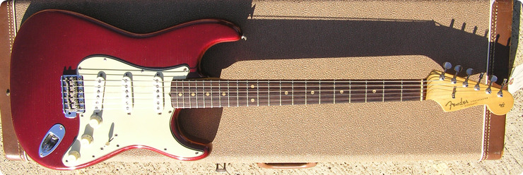 Fender Stratocaster 1962 Candy Apple Red Sparkle ç