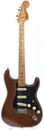Fender-Stratocaster Hardtail-1974-Mocha Brown