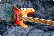 Esp Guitars USA Custom Shop Horizon II Wilde Berry Fade