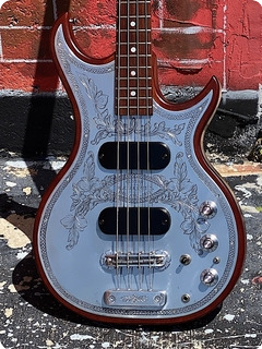 A.c. Zemaitis Custom Metal Top Bass 1991 Metal Top