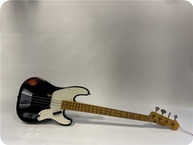 Fender LTD 55 Precision Black Over Sunburst