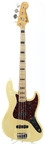 Fender-Jazz Bass Black Blocks-1973-Olympic White