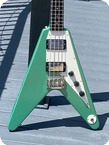 Gibson Flying V 58 Reissue Bass 1999 Inverness Green
