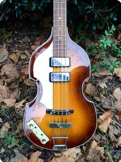 Hofner 500/1 Cavern Bass Left Handed Mccartney The Beatles 2000 Sunburst