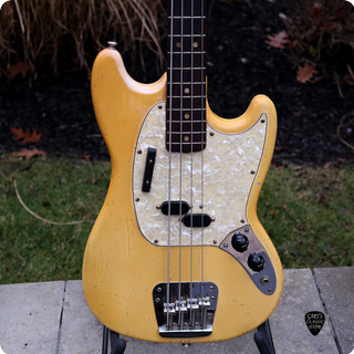 Fender Mustang Bass 1973 White 