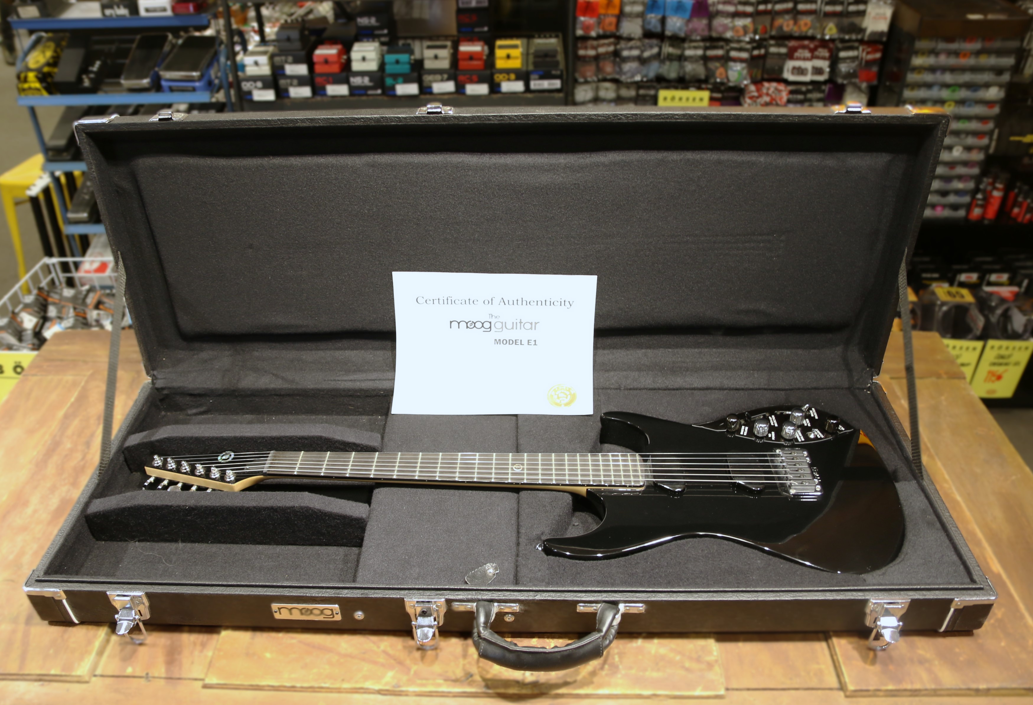 Moog E1 2008 Black Guitar For Sale Musikb rsen G teborg