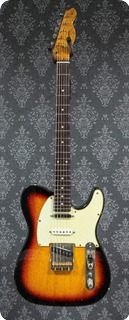 Sonnemo Custom Vintage Twangster 3 Tone Burst Sss
