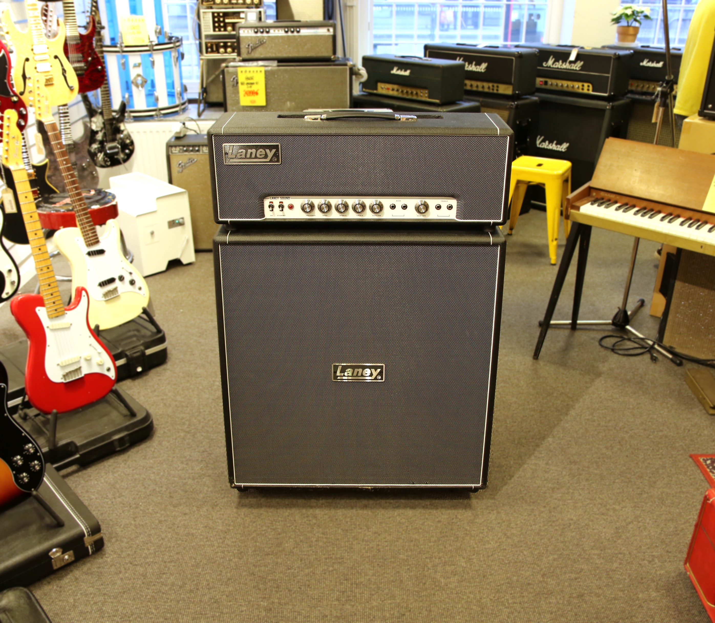 Laney Supergroup LA100BL 2020's Black Amp For Sale Musikbörsen