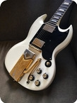 Gibson-Les Paul SG EX LES PAUL & MARY FORD-1961-White