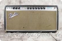 Fender-Bandmaster Reverb Top-1969-Black Tolex