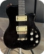 Renaissance Guitars-SPG Black Lucite Guitar-1980-Black Lucite Finish