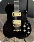 Renaissance Guitars-SPG Black Lucite Guitar-1980-Black Lucite Finish