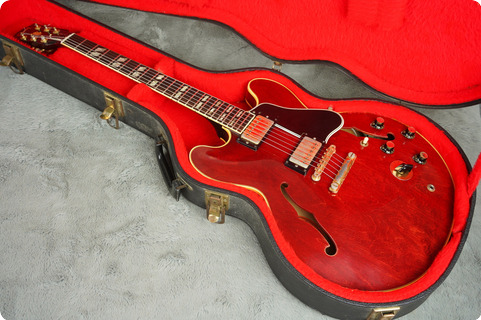 Gibson Es 345 Tdsvc Paf's 1961 Cherry