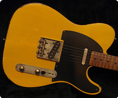 Real Guitars Standard Build T Paulownia Roadwarrior 2024 Butterscotch