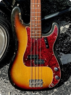 Fender Precision Bass 1969 Sunburst Finish