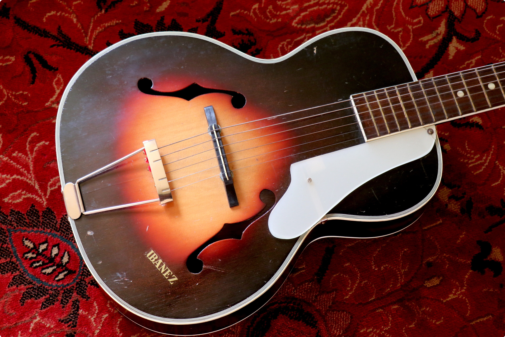 Salvador Ibanez Arch Top 1959 Guitar For Sale Afterlife Acoustics