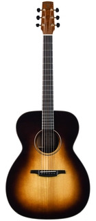 Mcnally Jumbo Adirondack Figured Mahogany Sunburst #164