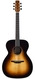 McNally Jumbo Adirondack Figured Mahogany Sunburst #164