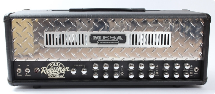 Mesa Boogie Dual Rectifier Solo Head 100 2007 Black