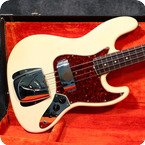 Fender-Jazz-1965-Olympic White / Matching Headstock