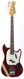 Fender -  Mustang Bass 2014 Competition Red