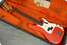 Fender Precision Bass 1966 Original Fiesta Red