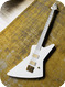 Gibson-Gibson Custom Shop Explorer Bass - The Bug - Dusty Hill Collection-White