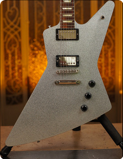 Gibson Custom Shop Explorer Custom Made For Matthias Jabs (scorpions) Silver Sparkle 