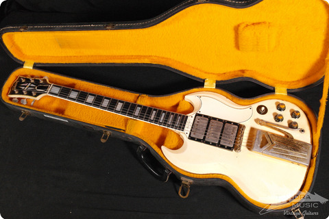 Gibson Sg Lespaul Custom 1961 Polaris White