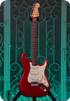 Fender-Stratocaster Candy Apple Red-1963-Candy Apple Red
