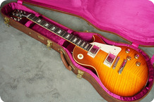 Gibson-2016 Gibson True Historic '59 Les Paul Std RI Peach Gtrs 10th Anniversary -2016-PGV Refinish