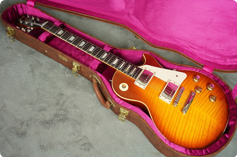 Gibson 2016 Gibson True Historic '59 Les Paul Std Ri Peach Gtrs 10th Anniversary  2016 Pgv Refinish