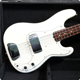 Fender Precision Bass 1981 Olympic White Refinish