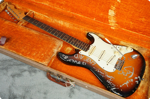 Fender Stratocaster 1963 Sunburst Refin