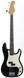 Fender Precision Bass 62 Reissue 1984 Black