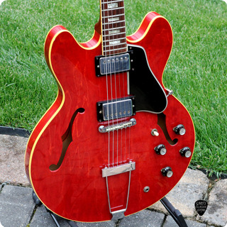 Gibson Es 335 Tdc 1966 Cherry Red 