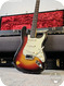 Fender -  Stratocaster 1963 3-tone Sunburst