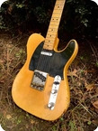 Fender-Broadcaster Ex GRAHAM NASH THE HOLLIES CSNY-1950-Blonde