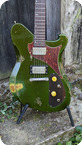 BruchholzBandit Guitars Soyala 2023 Chrom Oxide Green On Goldtop
