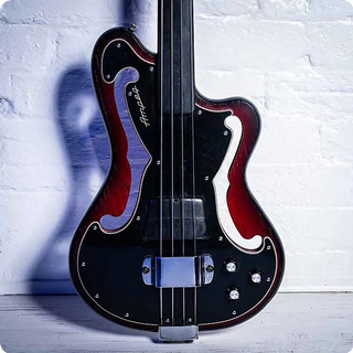 Ampeg Aub 1 Fretless Bass 1968 Black
