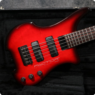 Kubicki Key Factor 5 1995 Tran Red Burst