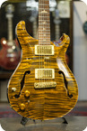 Paul Reed Smith Prs Private Stock Hollow Body II TI Reverse LH Lefthanded 2001 Yellow Tiger