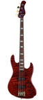 Sadowsky-MasterBuilt 21 Fret Standard J/J Bass Limited Edition 4 String Majestic Red Transparent High Polish-2023