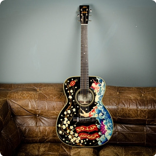 Alister Atkin John Mayer Tattoo Acoustic 2020 Hand Painted